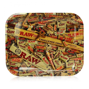 Поднос RAW Metal Rolling Tray, Mixed Products Mini - Бренд RAW - Магазин домашних увлечений homehobbyshop.ru