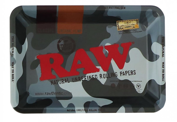 Поднос RAW Metal Rolling Tray Urban Camouflage - Бренд RAW - Магазин домашних увлечений homehobbyshop.ru